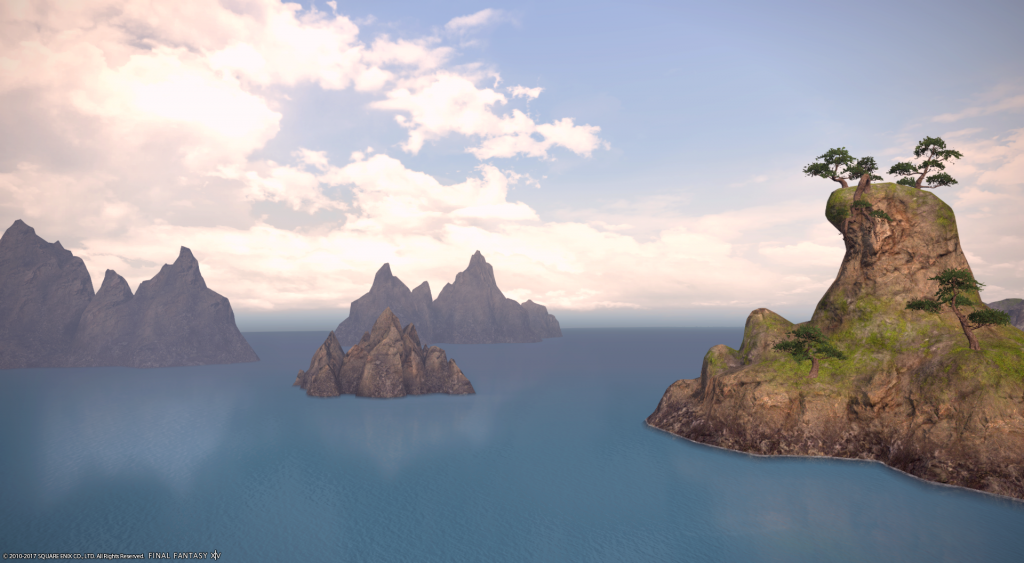 Ocean view atop the lighthouse
